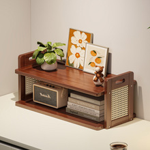 桌面置物架小型书架家用客厅储物架茶杯马克杯杯架厨房台面调料架