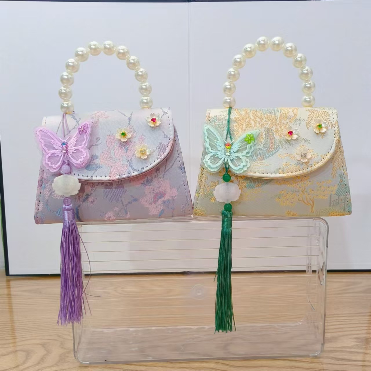 Nuevo estilo antiguo bolso para niños bolso de mensajero lindo para niña bolso de hombro de viaje de niña de estilo chino bolso de hombro de todo fósforo