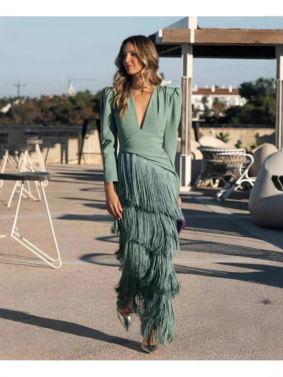 Elegant long-sleeve