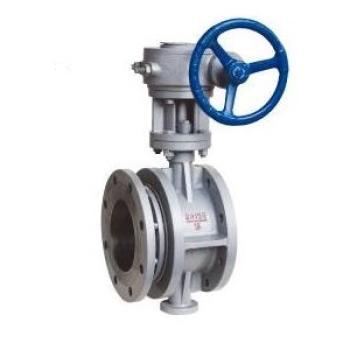 远大阀门  碳钢涡轮式法兰伸缩蝶阀 SD343X-16C DN150 SD343X-16C，DN150 12M6063『固安捷』