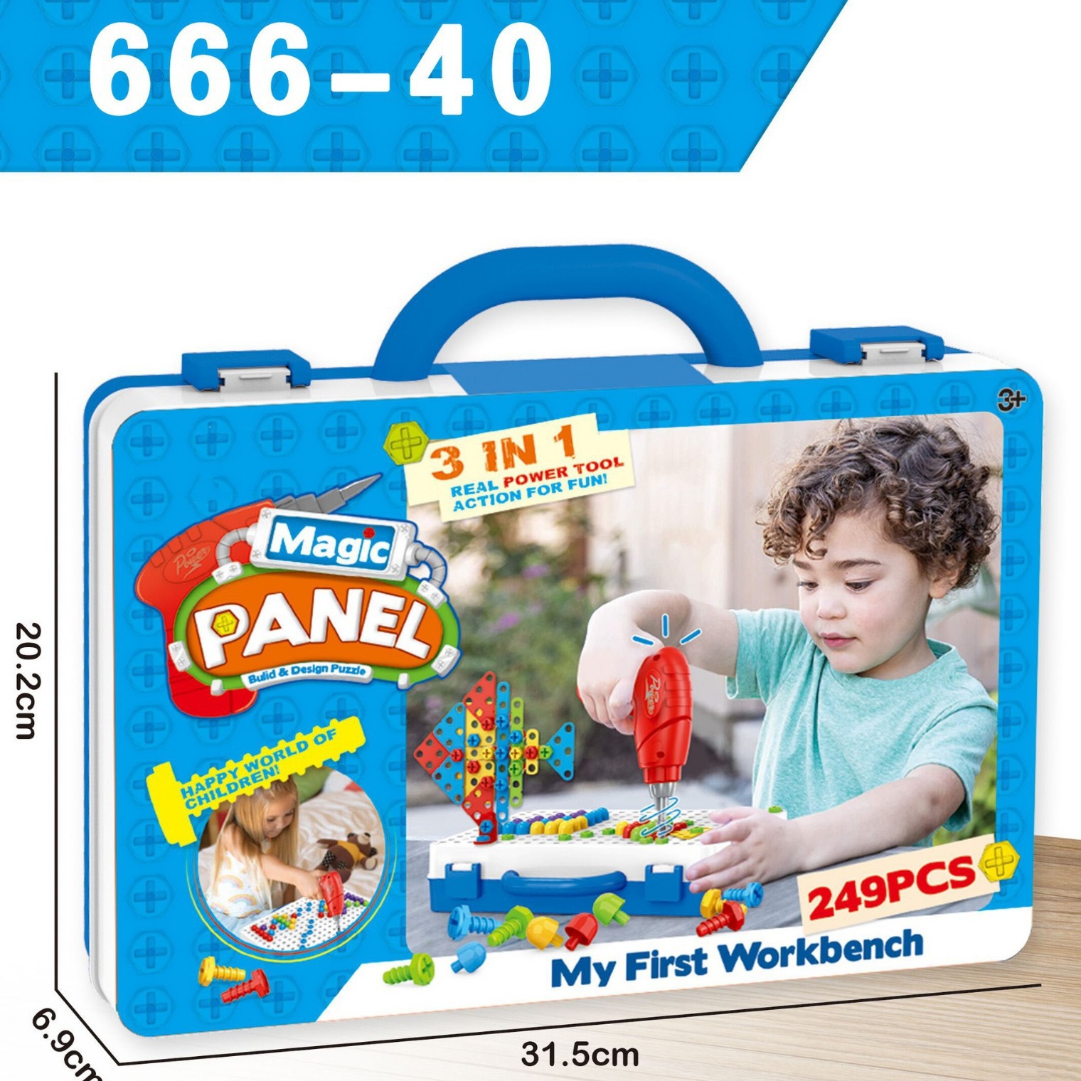 전기 창의 조립 빌딩 블록 249pcs