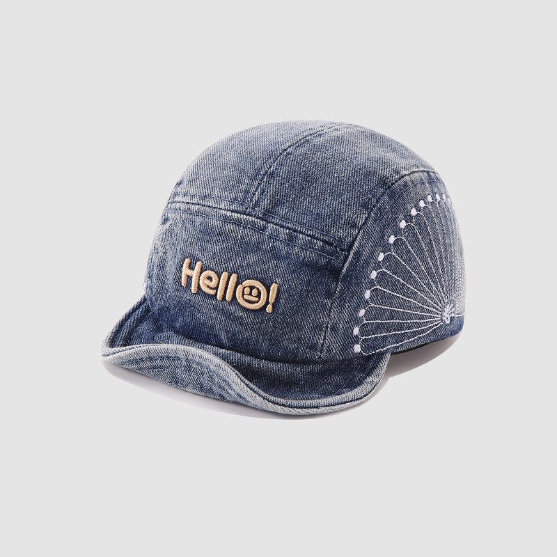 Sombreros de bebé de otoño INS blando sombrero vaquero retro para niños niñas sombrero de verano sombrero sombrero de béisbol