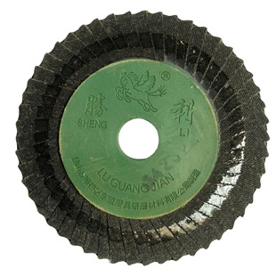 50 pages of Victory black sand hundred blade angle grinder stainless steel metal rust removal polishing polishing sheet
