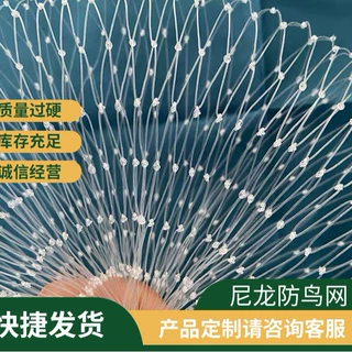 透明防鸟网 尼龙全新料果园果树防护网 樱桃葡萄农田防鸟网