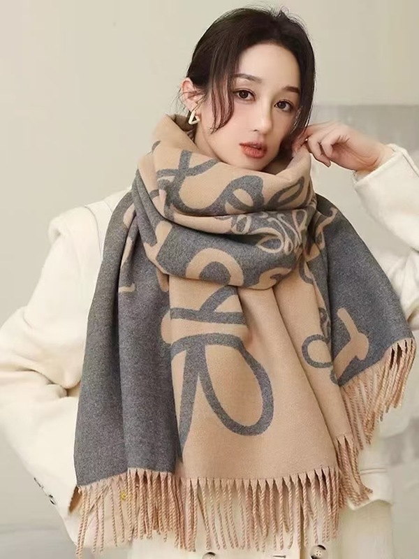 2025新款保暖秋冬围巾女披肩外搭两用时尚高档百搭韩版东大门潮|undefined