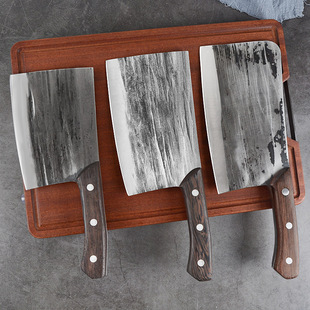 In-Stock Meat Slicing Chef's Knife Forged Hammer Pattern Small Kitchen Knife Japanese-Style Multi-Purpose Knife for Pork