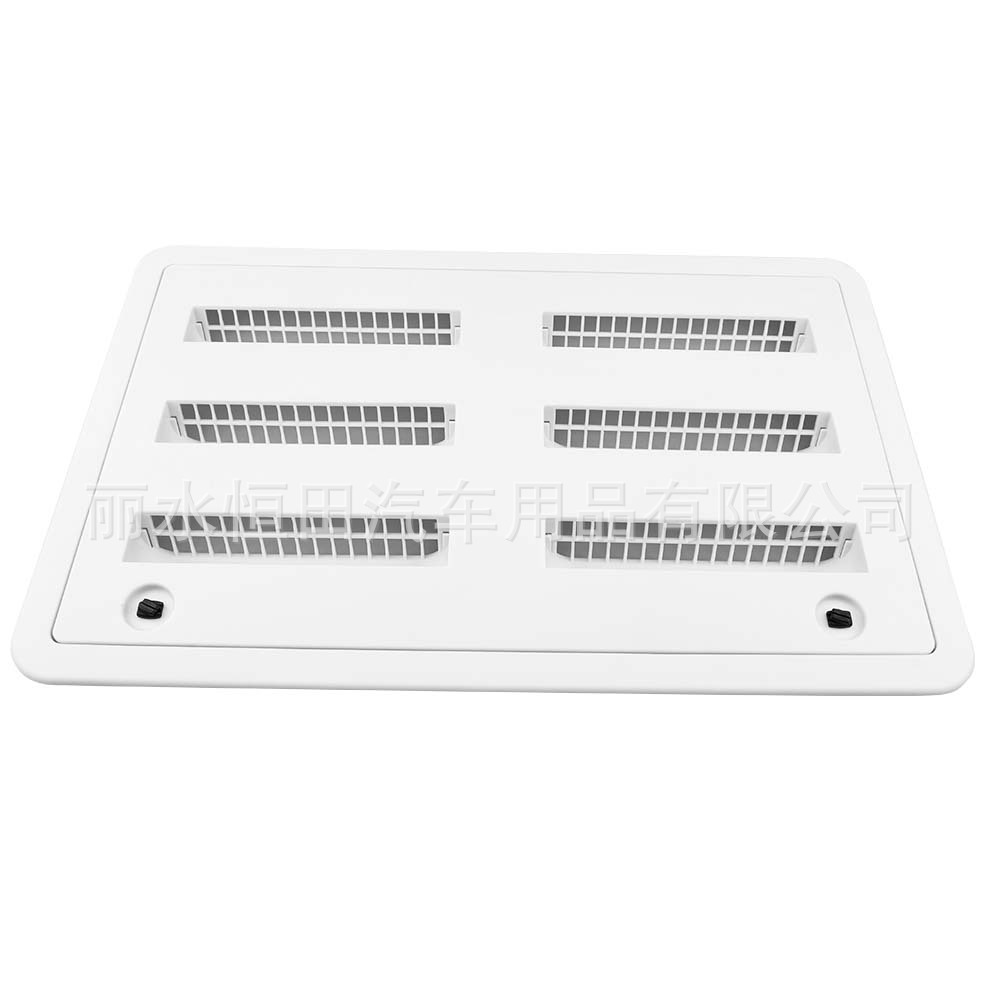房车侧冰箱通风口24" RV Refrigerator Side Vent黑色白色 PP