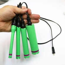 黑旋风热烫机器配件24v/220v通用陶瓷烫发机器连接线数码烫发机线