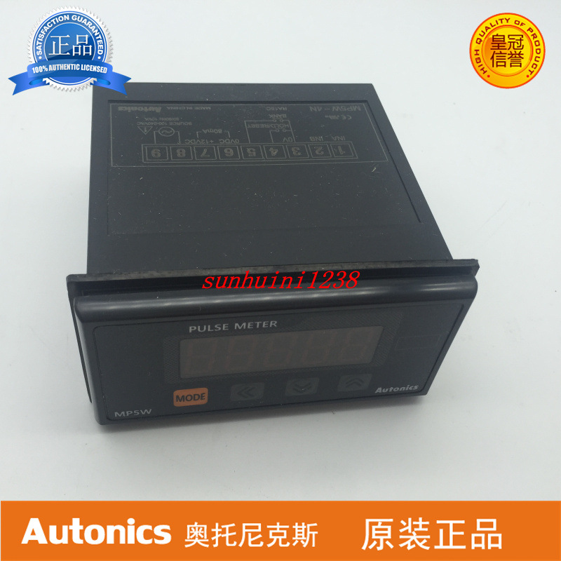[New Original Authentic] Autonics Pulse Meter Tachometer Mp5W-4N Fake One Penalty Ten