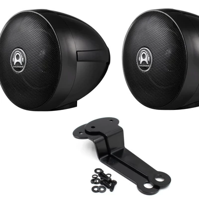 Motorcycle Helmet Headset — Speaker 3inch Full-Range Rearview