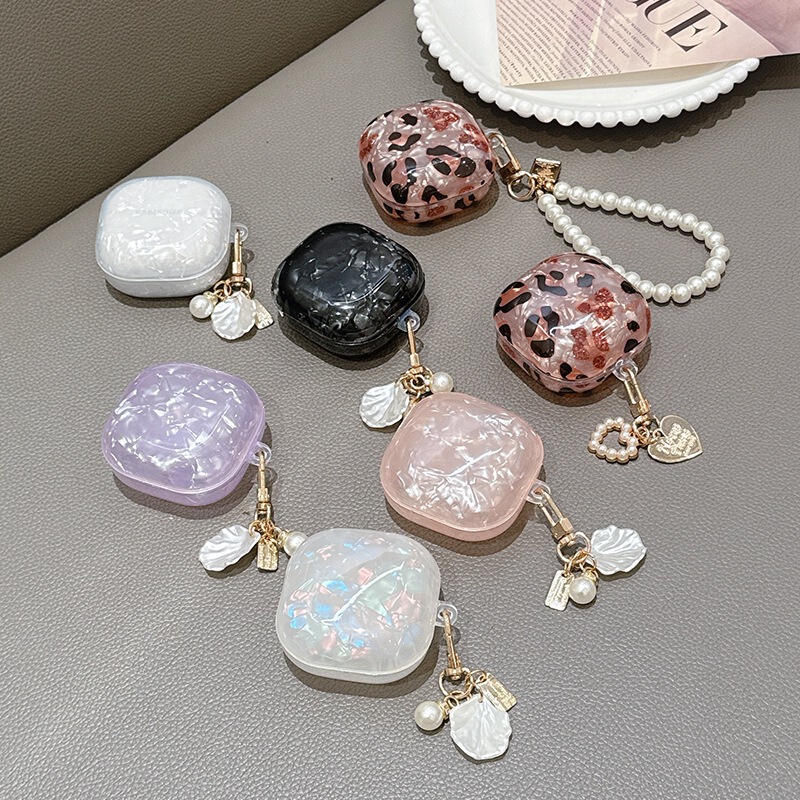 New Export Shell Leopard Print Suitable for Galaxy Buds2Pro Samsung Fe Bluetooth Headset Protective Cover Live Soft New Export Shell Leopard Print Suitable for Galaxy Buds2Pro Samsung Fe Bluetooth Headset Protective Cover Live Soft