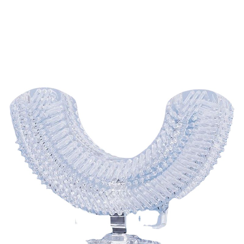 Cepillo de dientes eléctrico para niños en forma de U bebé Sonic cepillo de dientes mudo 2-6-12 años de edad por encima de cepillado artefacto