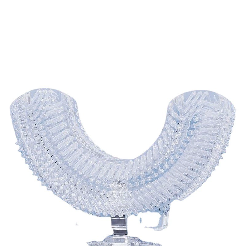 Детская электрическая зубная щетка U-образная электрическая U-образная детская Sonic Silent Toothbrush 2-6-12 лет и старше Артефакт чистки