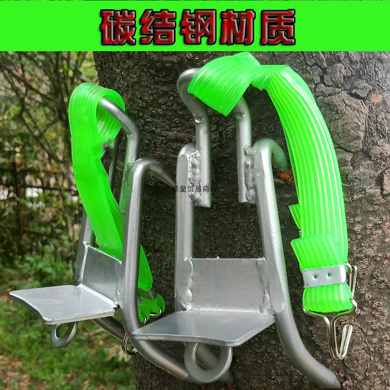 猫爪爬树厂家生产爬树猫爪上树攀爬工具树鞋脚扣捉马蜂专