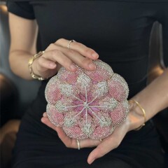高级感轻奢镶钻装饰品包包晚礼服手拿包宴会mini小包包晚宴手包