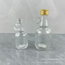 厂家现货批发透明玻璃瓶 50ml 100ml创意迷你小酒瓶 加州小酒瓶