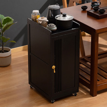 可移动新中式茶台茶桌家用放阳台泡茶桌一整套办公室茶水柜小茶几