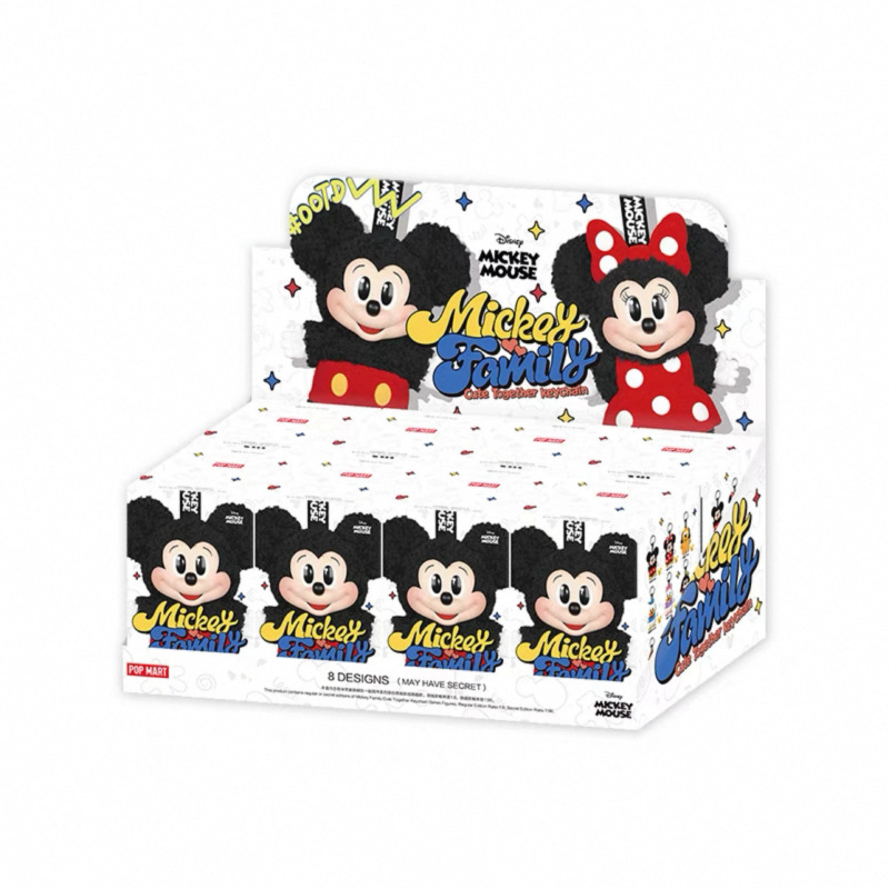 MICKEYMOUSE米奇家族萌在一起系列潮玩盲盒玩具拉布布毛绒手办|undefined