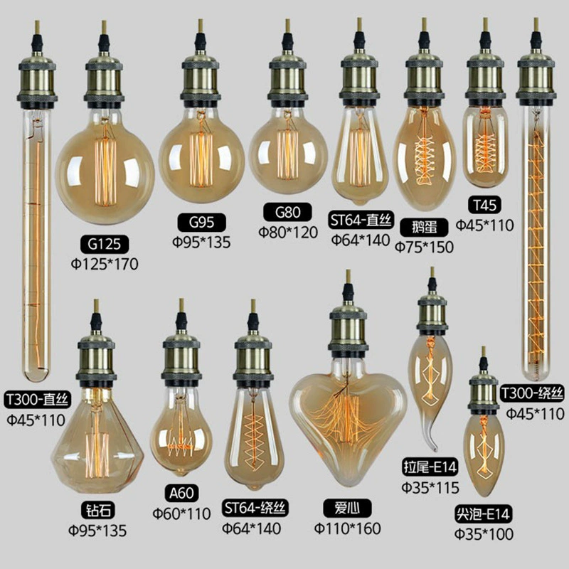 Bulb, retro incandescent lamp, wholesale