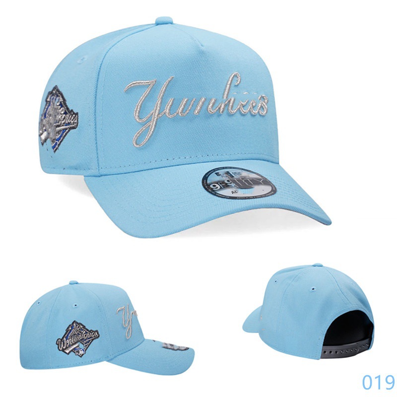 Sombrero MLB transfronterizo, gorra ajustable de béisbol, hombres y mujeres, techo rígido bordado, protector solar al aire libre, gorra deportiva, nueva gorra de visera