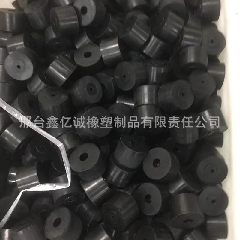 圆型高弹橡胶减震缓冲垫空调减震块机械水泵防震垫隔音垫高冲床垫