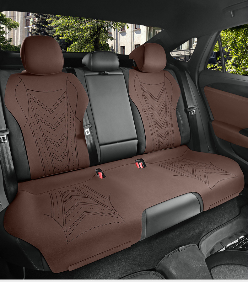 Volkswagen Magotan Special Seat Cover Semi-Enclosed Breathable Perforated Suede Leather Cushion Magotan Four-Season Universal Seat Cover