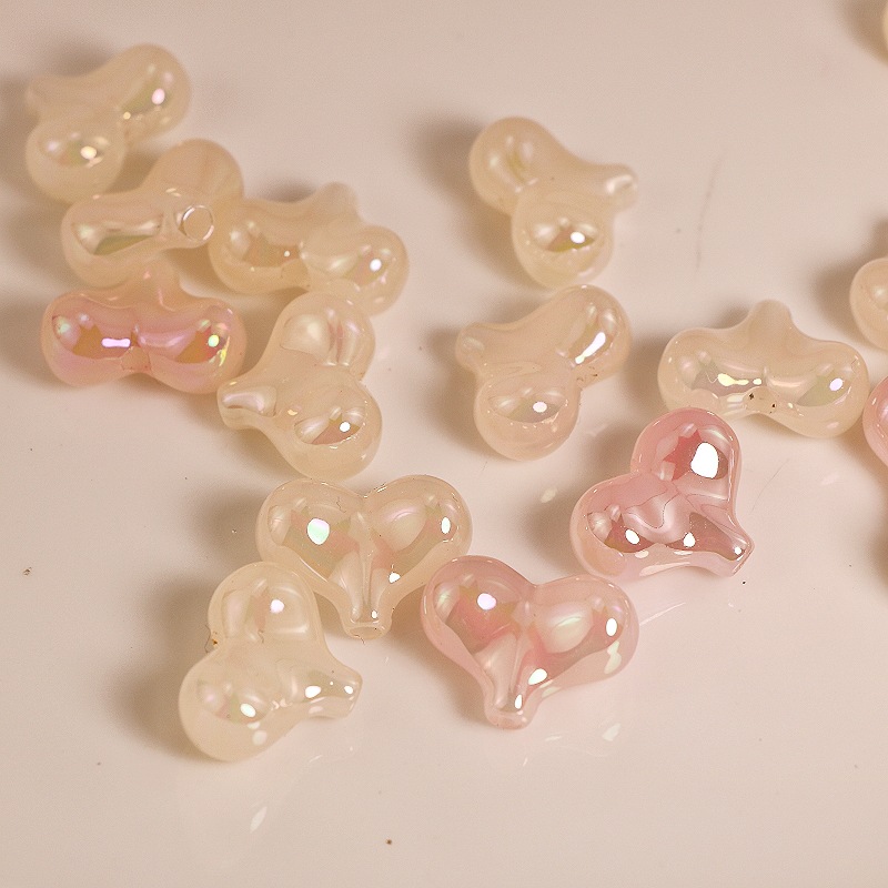 1 Piece 21 * 16mm Arylic Heart Shape Beads display picture 4