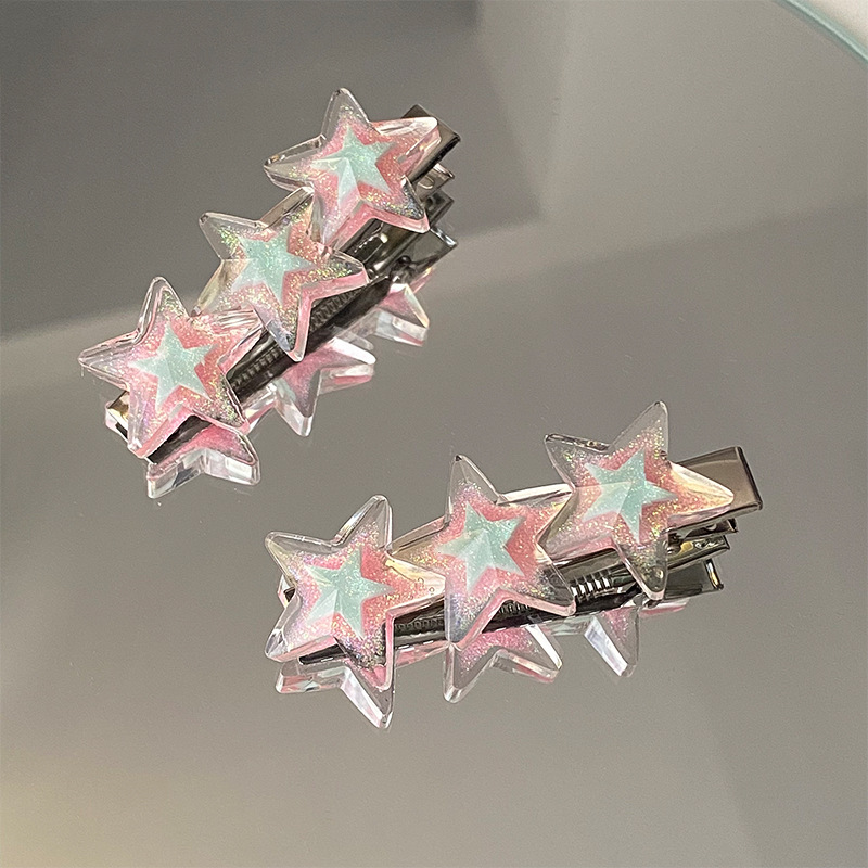 Lady Star Plastic Hair Clip display picture 4