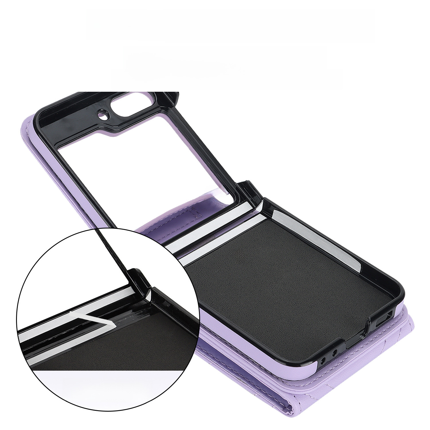 Crossbody Phone Case For Samsung Z Flip 5 6 Multifunctional Ring_voghion.com