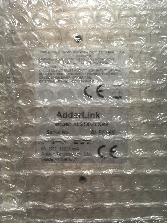 *ALSTX/ALSRX 英国  ADDERLINK 网络延时器 全新无包装 原装现货