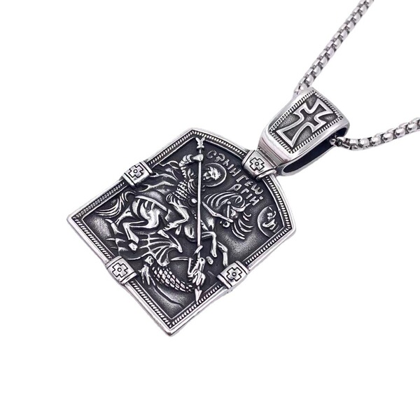 Retro pendant stainless steel