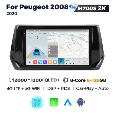 2008 modified smart Android DVD Navigation - m700s-2k-8128-eight-core-full-network