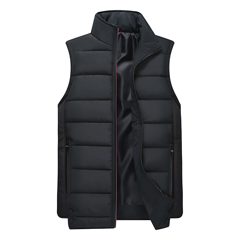 Amazon deseo de comercio exterior chaleco casual de moda multicolor de cuello sin mangas chaleco de algodón