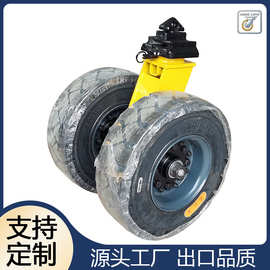 特种移动设备脚轮实心橡胶集装箱脚轮16寸22寸脚轮高负载脚轮