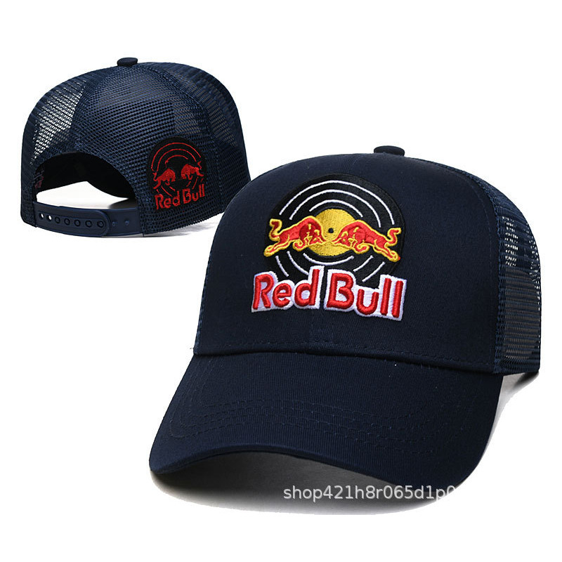 外贸F1红牛车队Red Bull维斯塔潘2025赛季赛车棒球帽弯檐太阳帽子|undefined