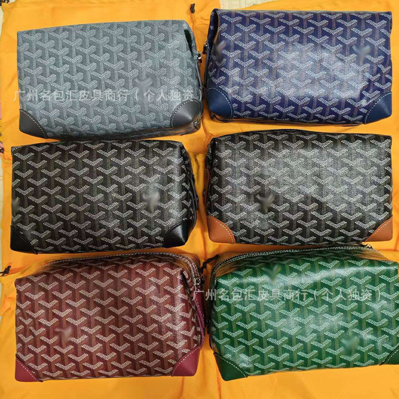 Cross-border Gao Yade hand-held toiletry bag, dog-tooth pattern makeup bag, storage bag, printed zipper tofu bag, unisex letter bag Cross-border Gao Yade hand-held toiletry bag, dog-tooth pattern makeup bag, storage bag, printed zipper tofu bag, unisex letter bag