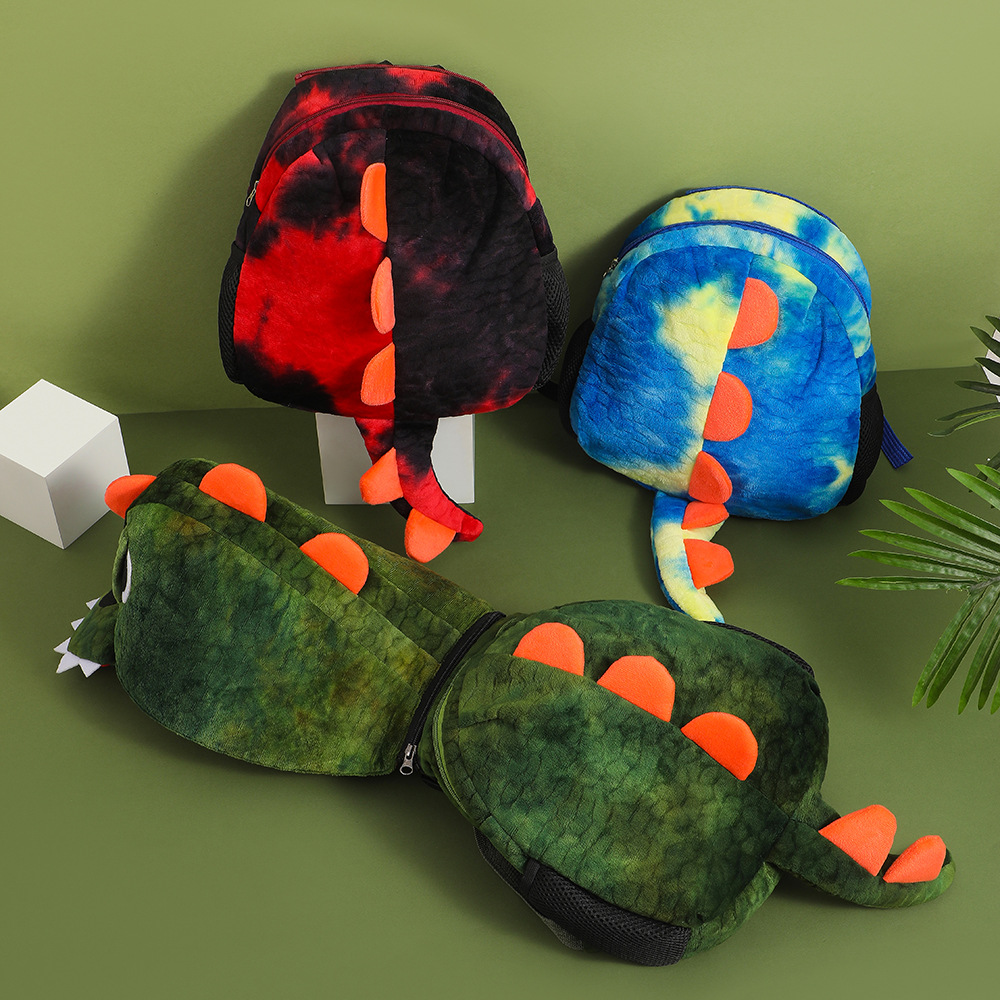 Dinosaurier Schule Täglich Kinderrucksack display picture 5