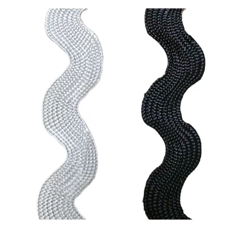 Fábrica en stock al por mayor colorido cinta de encaje poliéster cinta de algodón regalo embalaje de flores cuerda cinturón accesorios de ropa