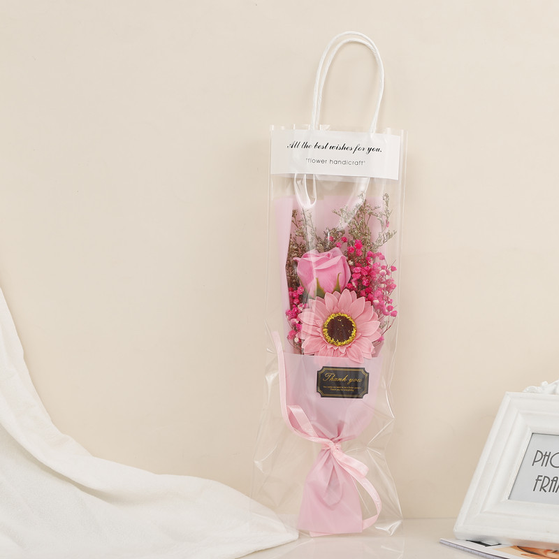 Sanba diosa Festival bolsa portátil estrellada Rosa ramo seco para niños y niñas, esposa y novias regalo de cumpleaños