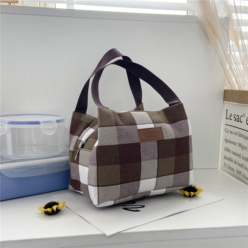 Casual bolso de moda de las mujeres de gran capacidad lonchera bolsa de almuerzo 2023 primavera nuevo bolso casual simple