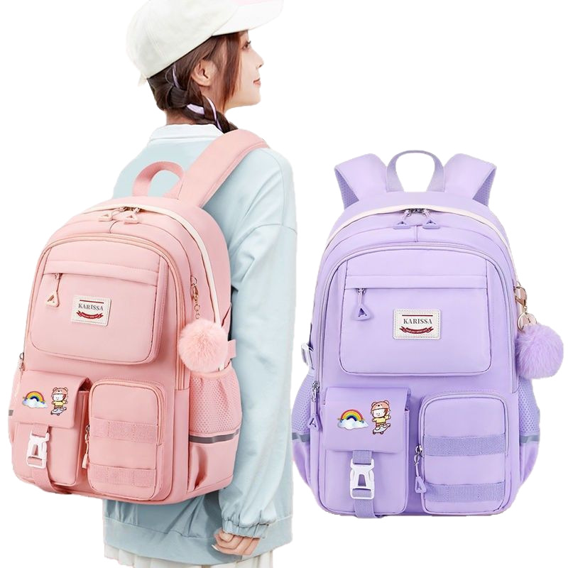 2025 estilo caliente linda mochila escolar para niñas y niños mochila de tres piezas resistente al agua y al desgaste