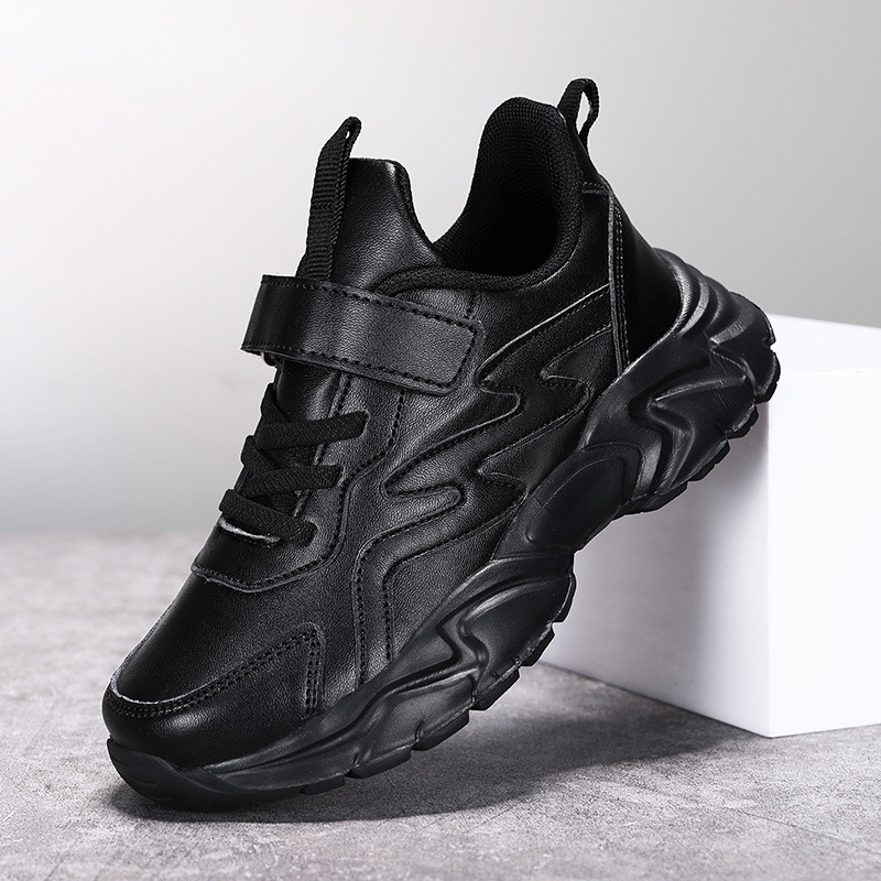 Cross-Border Boys' Sports Shoes, Big Children's White Shoes, Campus Performances, Cross-Border Specially Designed for Students and Children's Shoes Factory Wholesale