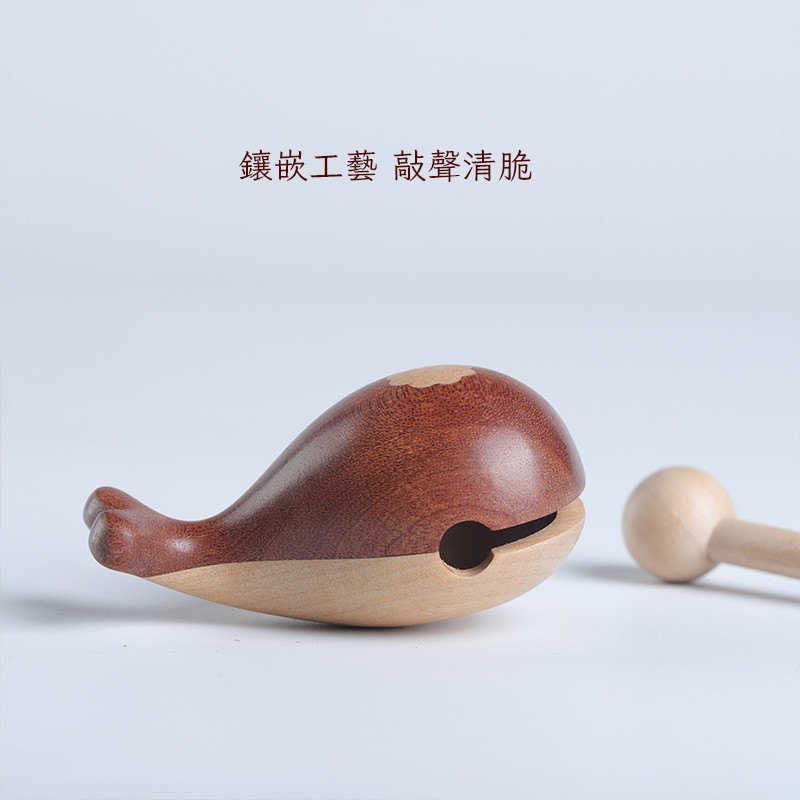 敲敲小木鱼敲打随身解压办公室静心打击乐器鲸木鱼佛系玩具礼-阿里巴巴