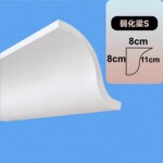 一体石膏线装饰条法式弧形圆形吊顶线成品电视背景墙客厅石膏线条