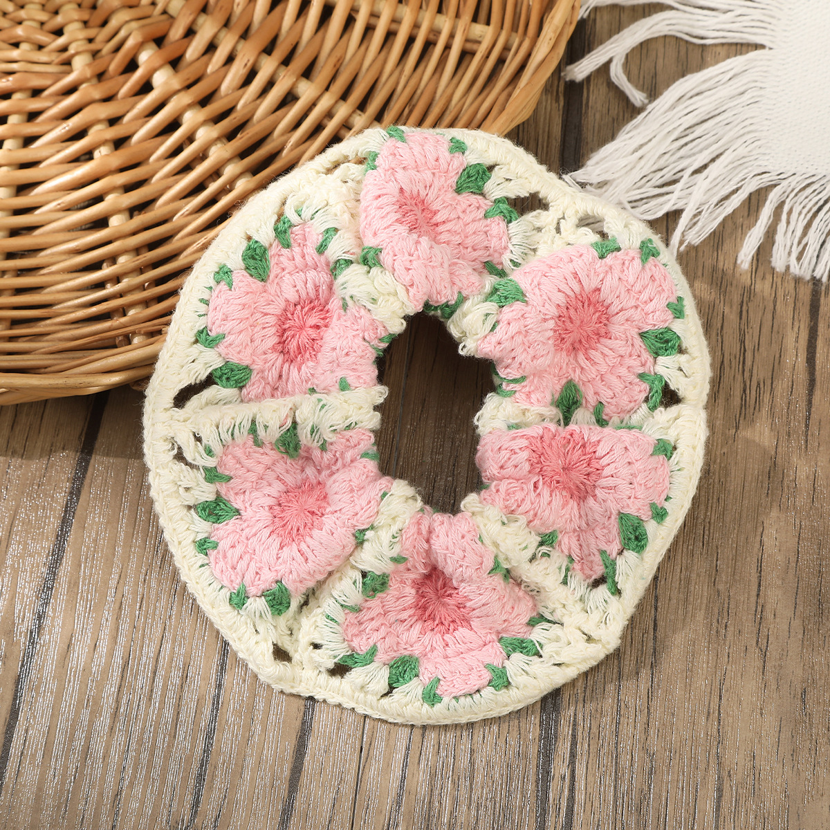 Sweet Style Sweet Women's Flower Cloth Hair Tie