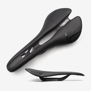Factory direct supply cross-border full carbon fiber foreskin hollow cushion road bike mountain bike saddle bicycle seat bag ultra light
