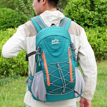 户外双肩背包露营登山40L防水透气牛津布多功能便携登山徒步专用