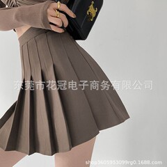2025新型国境を越えて人気のある安全ズボンのジッパーボタンのフリルスカートJK制服スカート