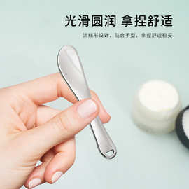 工厂直销批发锌合金脸部多功能按摩眼霜面霜勺子精华眼部按摩两用