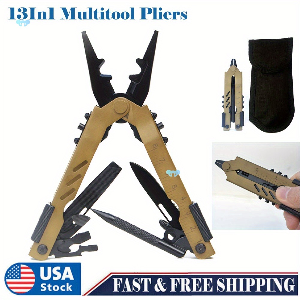 Outdoor Camping Multitool Survival Tools Pliers Knife跨境